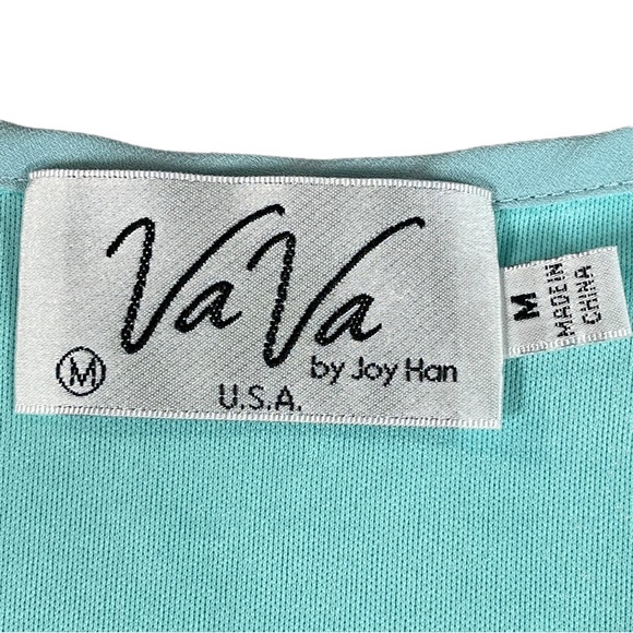 Vava by Joy Han size medium boho hippie cold shoulder floral bell sleeve shirt - Picture 16 of 16